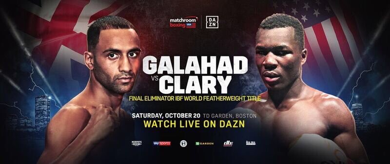 Closing In ...👀

Delighted to be on the STACKED @MatchroomBoxing & @DAZN_USA card for @bjsaunders_ vs @BooBooAndrade 

#SaundersAndrade #TeamIngle 
#TeamGalahad #KidGalahad #IBF #FinalEliminator #Matchroom #MatchroomUSA #SkySports #Dazn #Boxing #UK #USA #Sheffield #TheIngleWay