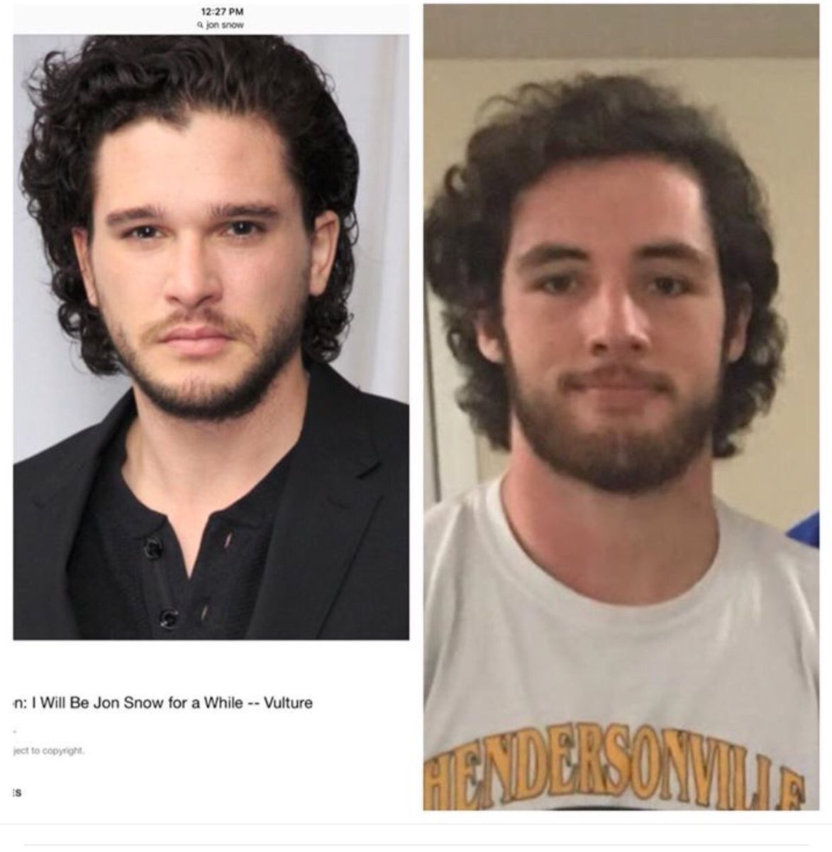 ReeceTberry's tweet photo. Like if you think @Tberry57 should be Kit Harington’s(Jon Snow) stunt double on Game of Thrones https://t.co/ldVPzc7t5U
