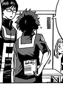 my fav thing is deku just pulling out notebooks out of his ass 