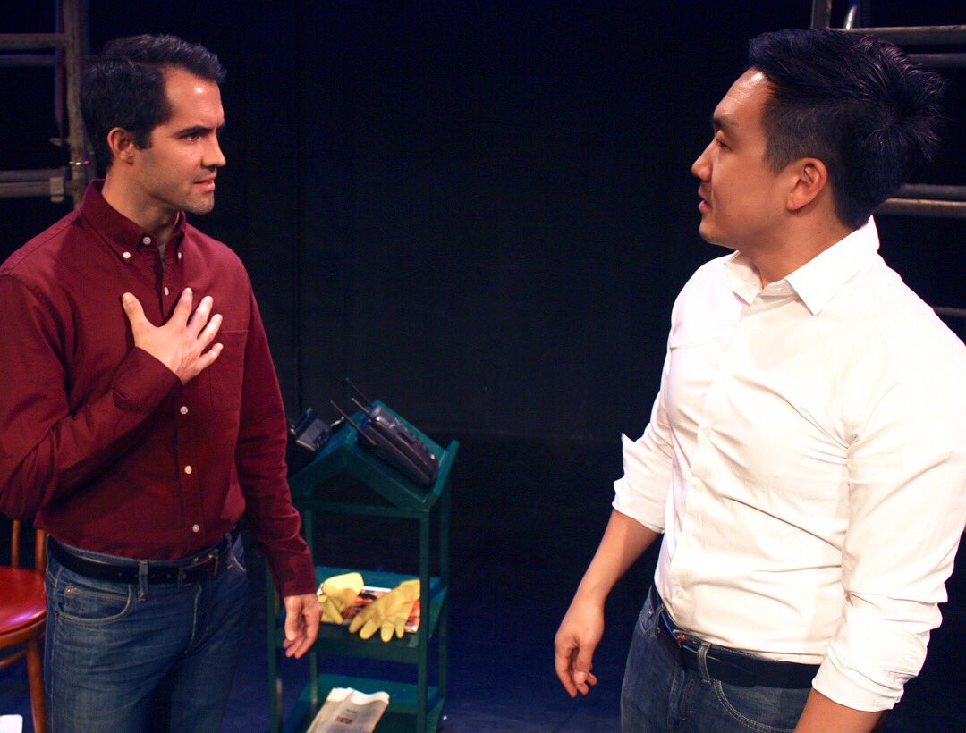 FirescapeSF's tweet photo. Tonight kicks off our 3rd weekend of @DavidHenryHwang’s #YellowFace - this time with the talented @JoReedLA taking on the role of Marcus in tonight &amp; Sunday’s performance!
Get your tickets while you still can at https://t.co/U3CLKWaC3z
#diversityonstage #representationmatters https://t.co/4DeT3cwKQj