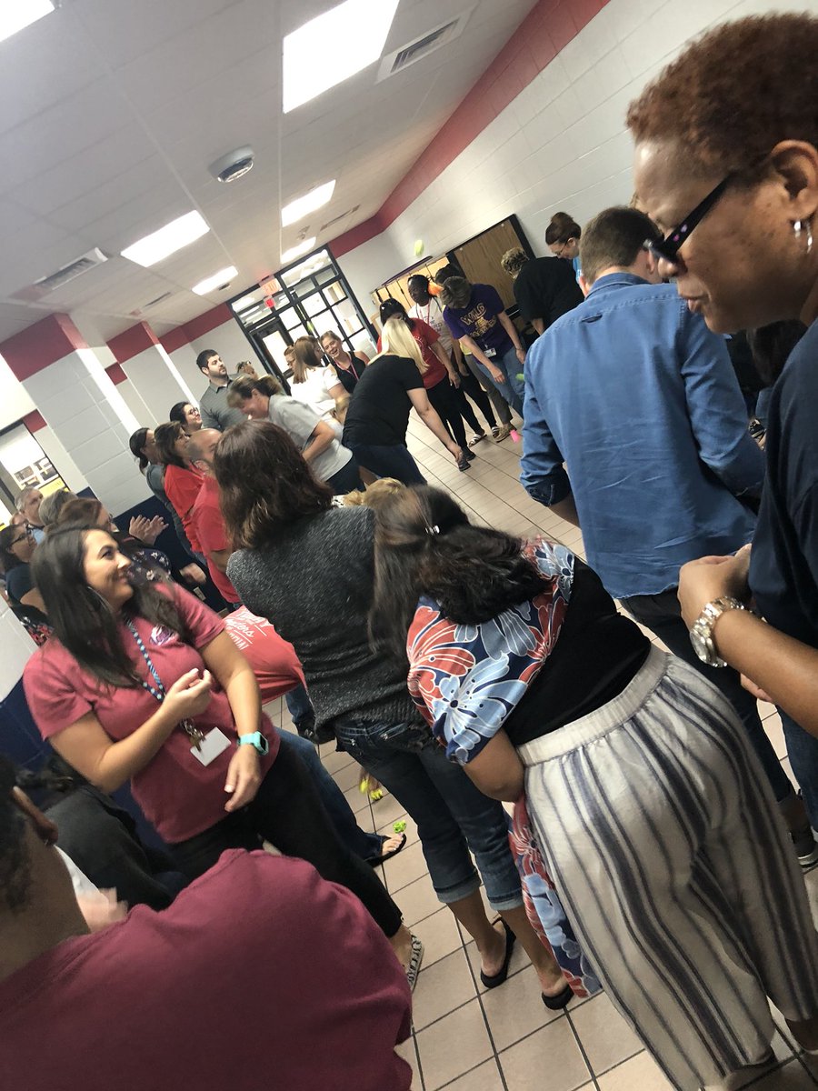 JjJowell's tweet photo. Watched all my teacher friends have some Friday fun this morning! Can’t wait to see all my Jags on Monday♥️🐾#teamjowell @CFISDJowell https://t.co/97B6UJHgYs