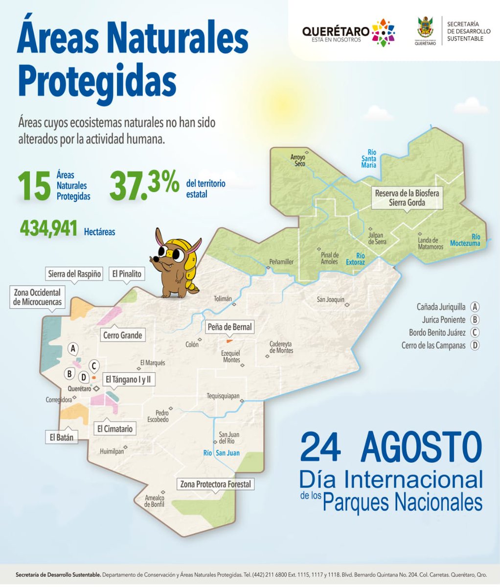 Resultado de imagen de Áreas Naturales Protegidas (ANP) queretaro