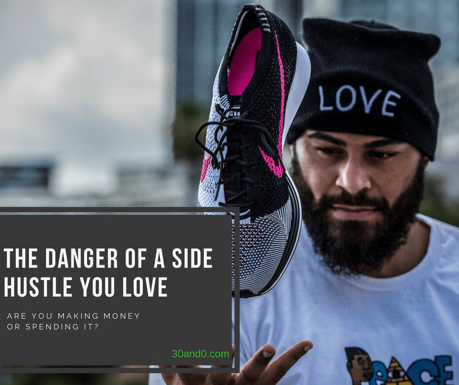 Love what you do and you will never work a day in your life....but you might spend all of your profits! Read my story on how a side hustle became costly! bit.ly/2MsJUMq