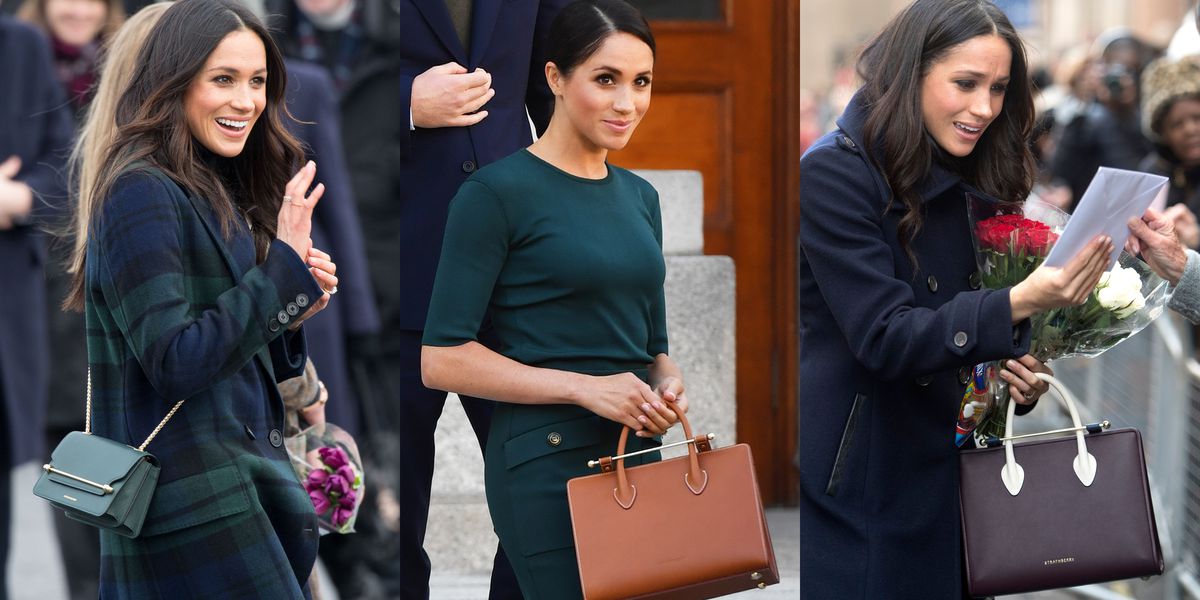 Marie Claire on X: Strathberry, Meghan Markle's Go-To Handbag Brand, Is  Now Available at Nordstrom    / X