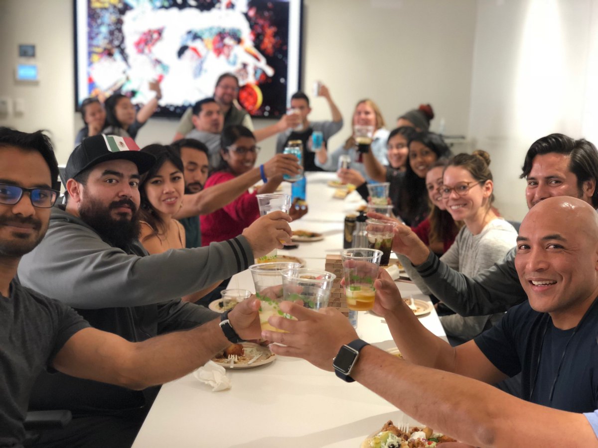 zap_labs's tweet image. The team that eats together, stays together! At our International Potluck last night, our team toasted their #diversity and shared a feast that was nothing short of delectable.