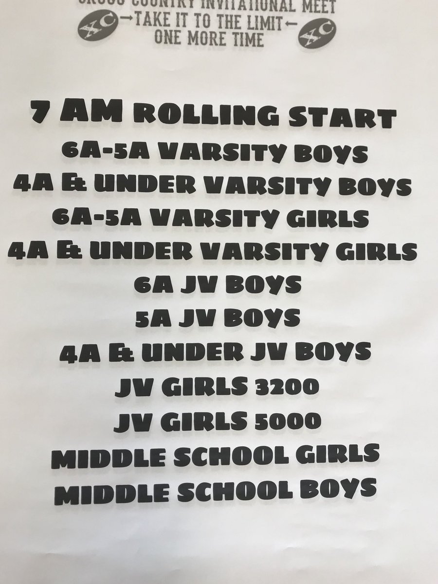 RichlandXCTrack's tweet photo. All set for tomorrow’s #CowtownChallenge ! Over 1000 runners set to seize the morning! @vsa_texas @TXMileSplit @txrunning @TexasXCCoaches https://t.co/R7KqIfQbus