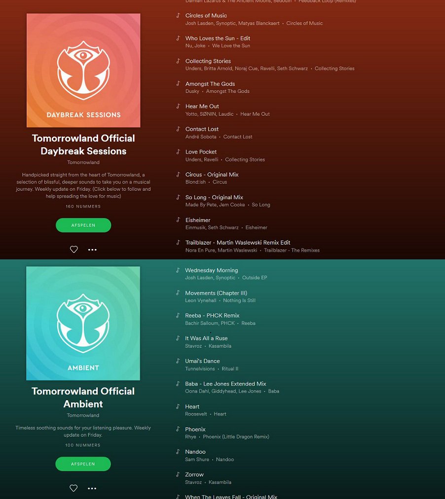 ElFuturoRecs's tweet photo. Our songs, Circles Of Music and Wednesday Morning, featured in today’s official playlists of @Tomorrowland being both the #Tomorrowland Official Daybreak Sessions and the Tomorrowland Official Ambient #Playlist on @Spotify 
https://t.co/p1JrZDUM2w
#tml18 #festival #housemusic https://t.co/cfRRLNMWZR