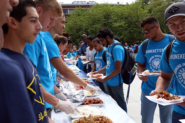 KetteringU's tweet photo. Kettering University students, staff and faculty participated in a Inclusion March and Taste Fest today during Diversity Week! Get a glimpse into the event on our Snapchat story. Follow us at KetteringU. #OneKettering https://t.co/hdIZk7DNrL