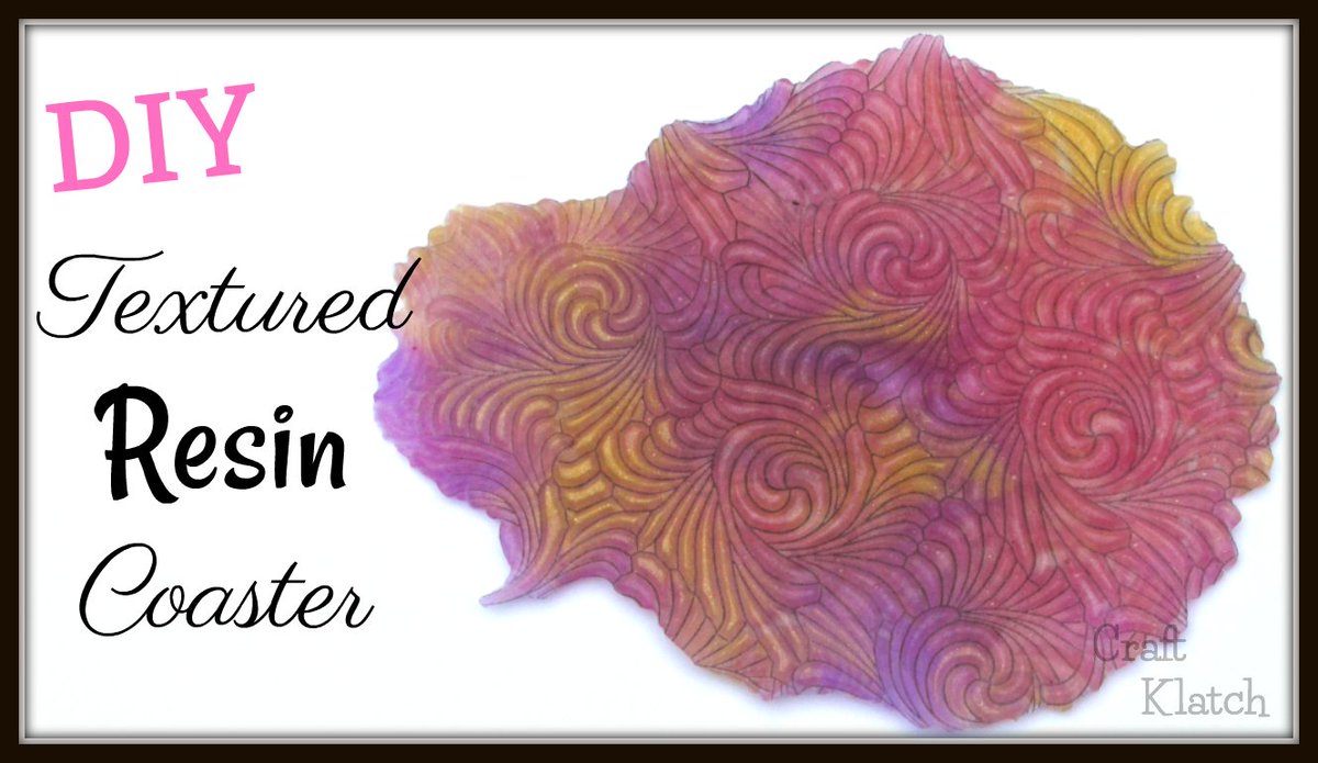 CraftKlatch's tweet photo. DIY Textured Resin Coaster | Another Coaster Friday #friyay #tgif #FridayFeeling #resin #resincrafts #handmade #diy #AnotherCoasterFriday
https://t.co/Hu6q1rOpwO https://t.co/xKiLsHzTQJ