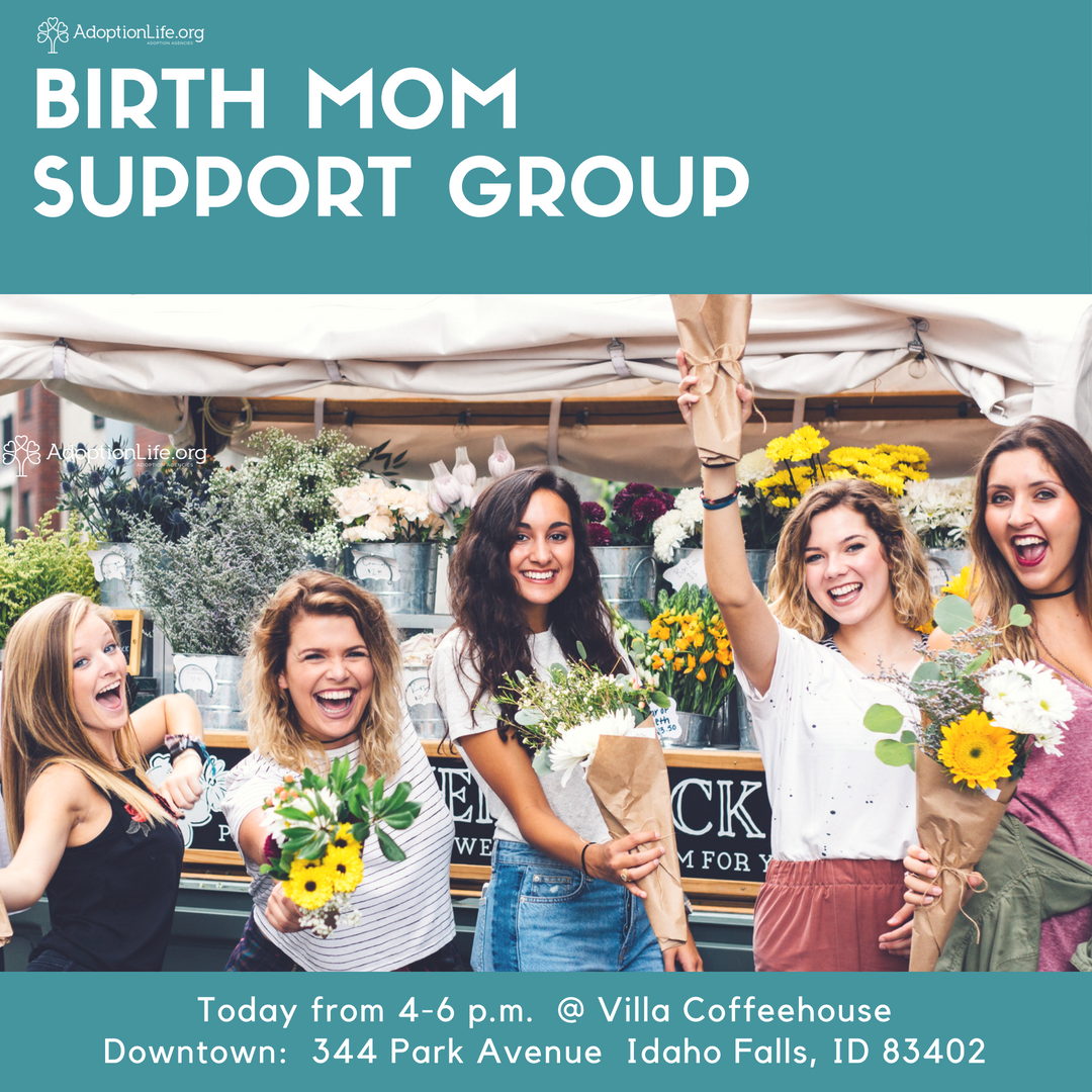 _adoptionlife's tweet photo. The President of Lifetime Healing LLC is holding a birth mother support group today, from 4-6 p.m.  Meet her and other amazing birth mamas at the Villa Coffeehouse:  344 PARK AVENUE Idaho Falls, ID 83402
RSVP here:  https://t.co/xSOZKU9vin
.
.
.
.
.
.
.
.
.
#proudbirthmama https://t.co/ETwZhLGskF