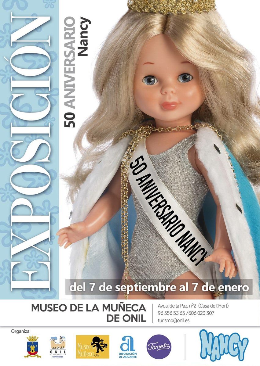 muñeca nancy 50 aniversario