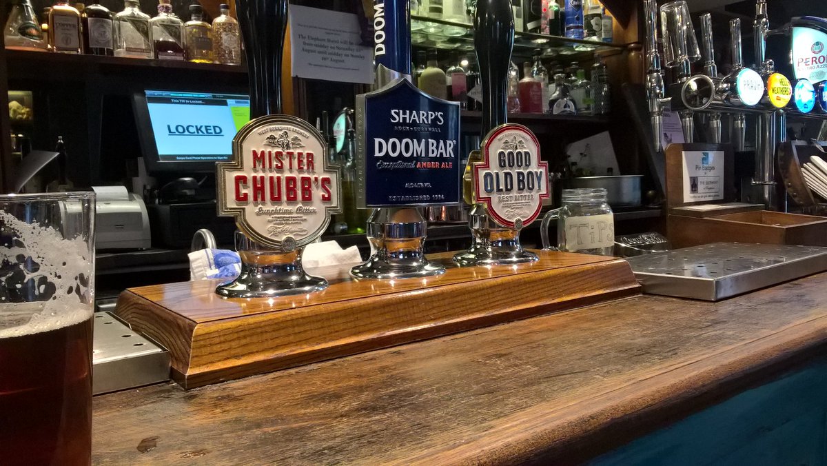 richierock's tweet photo. @westberksbrew Customer: Which do you recommend, Doom Bar or Good Old Boy? Bar-person (no hesitation) Good Old Boy! https://t.co/85DsEcQ4Cz