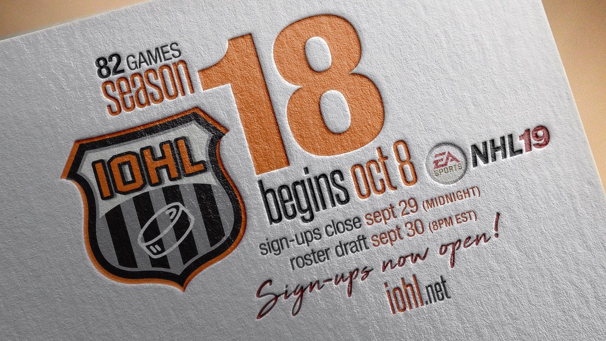 IOHLOfficial's tweet photo. New site you need to re-register for the site!! #iohl https://t.co/AqDMBq7FlN