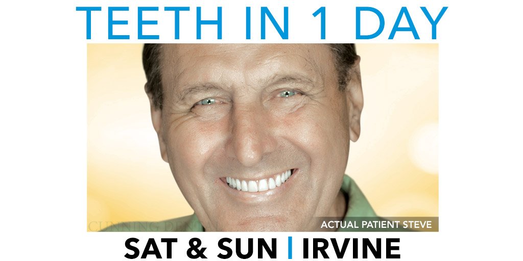 CunningDental's tweet image. #MissingTeeth? Wear #LooseDentures? FREE educational seminars at our #Irvine office on #Teethin1Day 
🎟 RSVP Sat, 8/25: bit.ly/2AIOaGj 
🎟 RSVP Sun, 8/26: bit.ly/2LV0pVf

#dentalimplants #teethinaday #teeth #newteeth #newsmile #smilemakeover