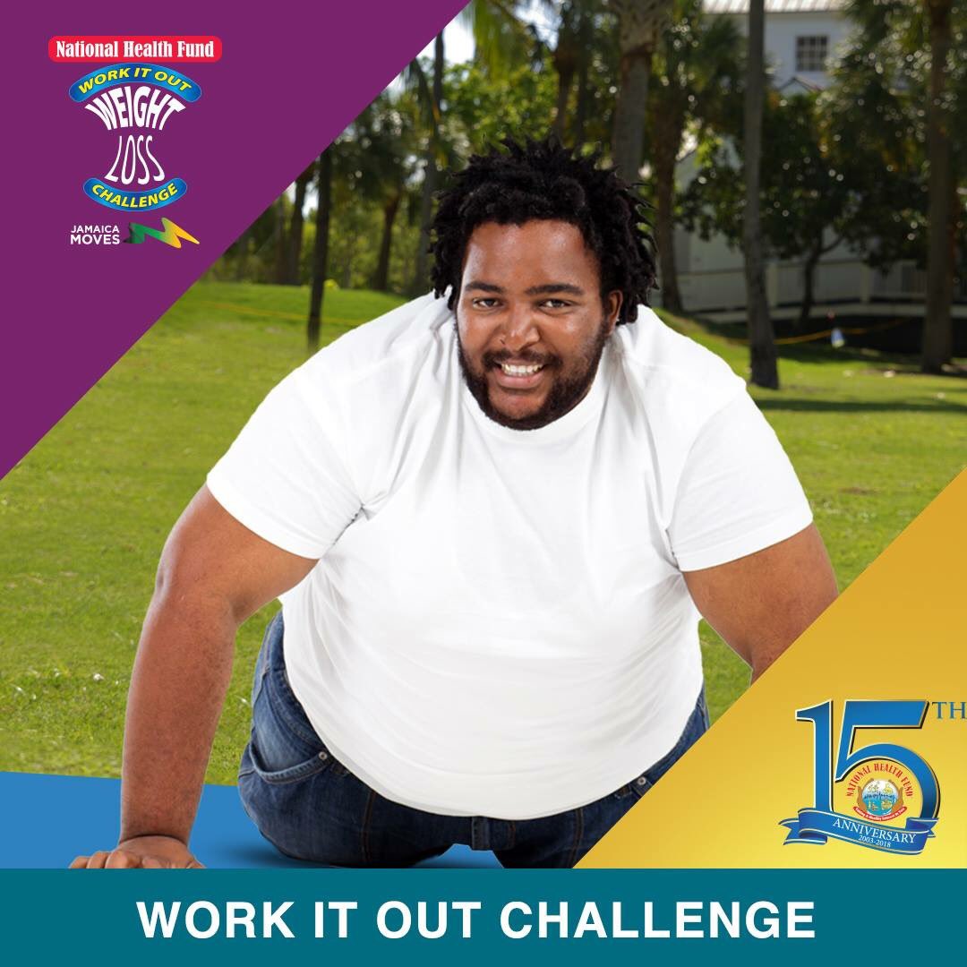 NHFJamaica's tweet photo. JOIN THE #WORKITOUT CHALLENGE & LOSE WEIGHT!
HERE'S WHAT YOU'LL GET:
1. Simple But Powerful Workout Plan
2.Easy-to-Follow Eating Guide
https://t.co/4Hmn6nc510 Confidence-Boosting Challenges
Sign up today: https://t.co/NYQBNtwDRE. #NHFWORKITOUT #NHFCARES. #CHALLENGEACCEPTED. https://t.co/LBjOMPEj75