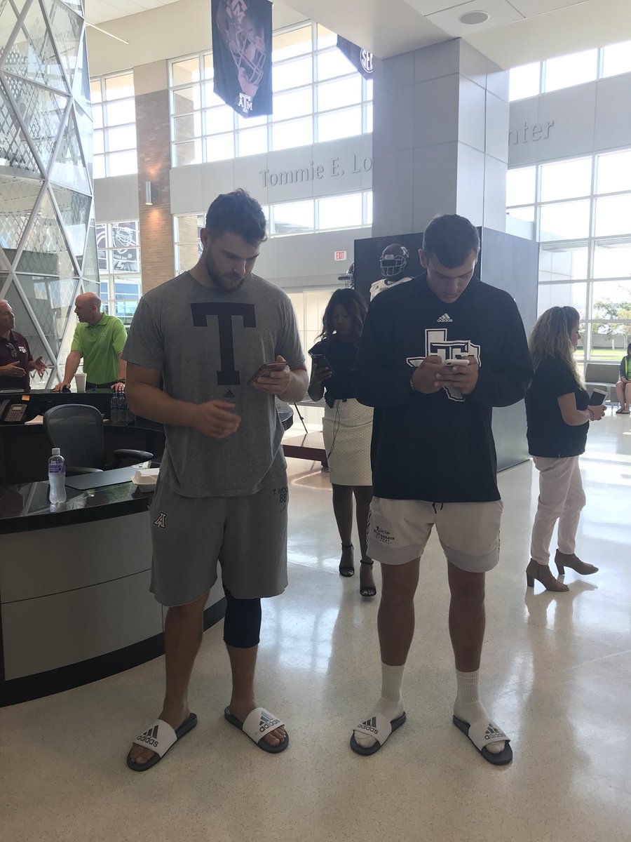 btmoctamu1's tweet photo. Had a great time getting the Aggie Football team to join the National Bone Marrow registry!! #btmoc 
@Kidz1stFund @AggieFootball @TAMU @BeTheMatch https://t.co/YvHNtEE6qb