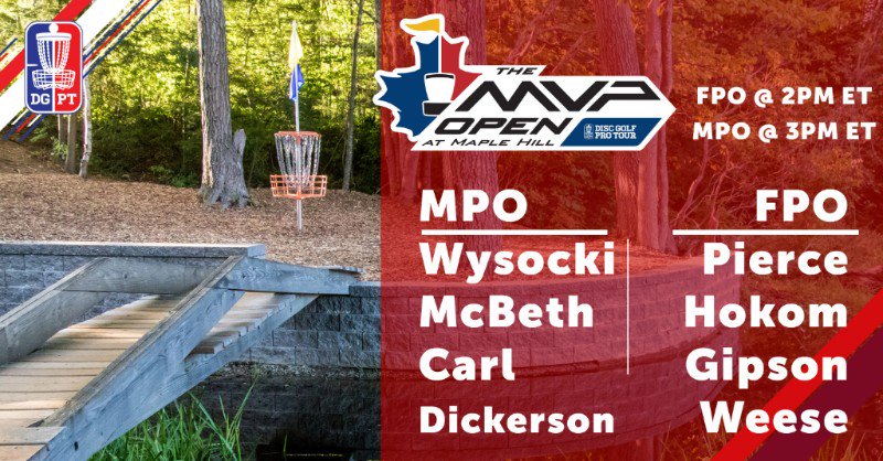 Watch the Pro Tour live at 2:00 pm ET!!!

dgpt.com/watch.html