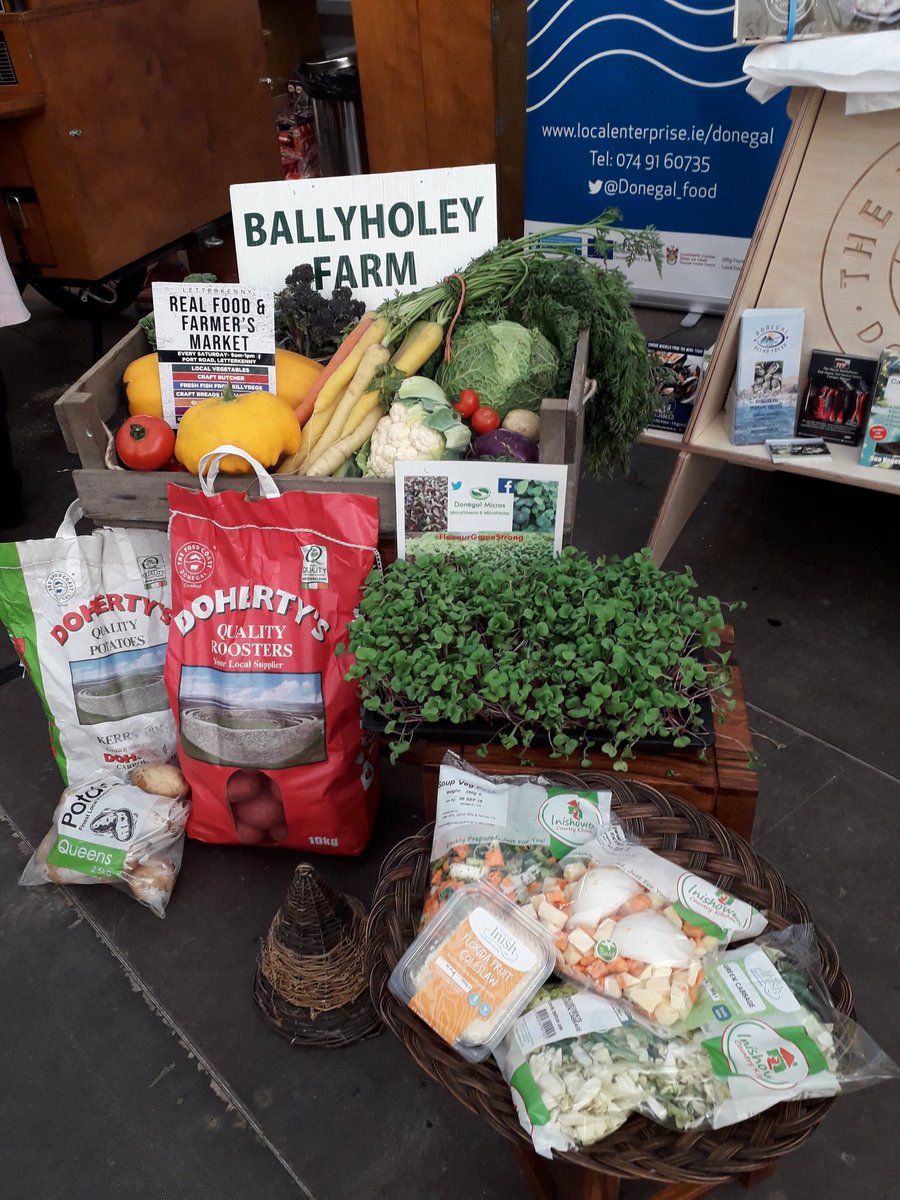 Looking forward to spreading the word about Donegal Food <a href="/DonegalFood/">Donegal Food & Stuff</a> with our display of #donegalfood #thisisirishfood 
<a href="/visit_donegal/">Visit Donegal</a>