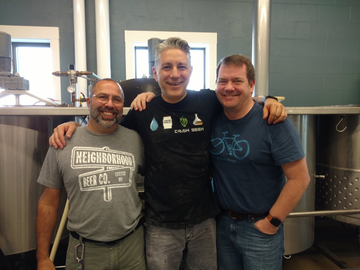 NH Pollution Prevention Program is helping the gang at The Neighborhood Beer Co. in Exeter reduce their environmental footprint!  #NHPPP #sustainability #drinkneighborhood #nhbeertrail #nhbeer <a href="/nhbeerco/">NEIGHBORHOOD BEER CO</a> <a href="/BrewNH/">Brew New Hampshire</a>