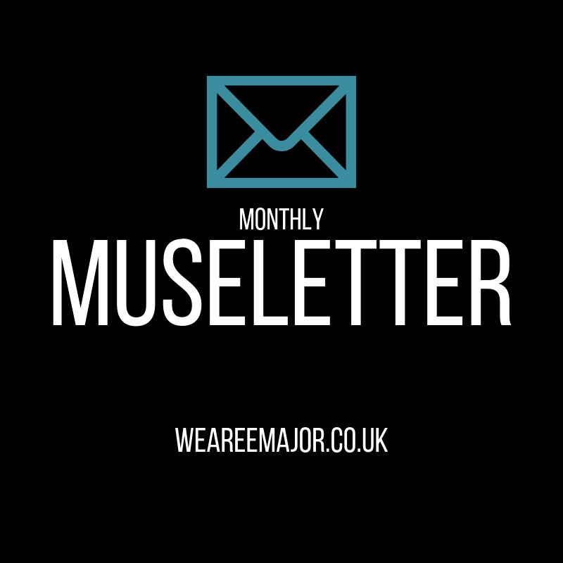 Introducing Museletter - a monthly email delivered directly to your inbox filled with exclusive bits, playlists and more. Our first edition will be sent out to subscribers on Monday 27th August. Sign up here: bit.ly/2PxmbfQ