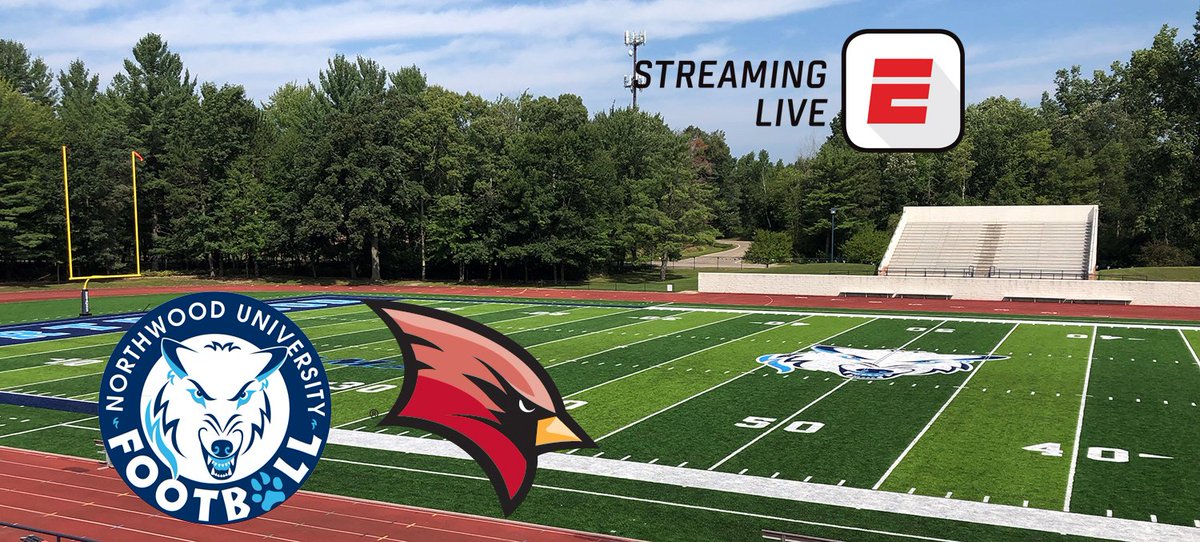 nutimberwolves's tweet photo. BIG ANNOUNCEMENT! Northwood/SVSU Football Game To Be Broadcast On ESPN3 As Part Of The NCAA Division II Showcase! https://t.co/iabkJ2cCMh https://t.co/RkT1ZeNKRr