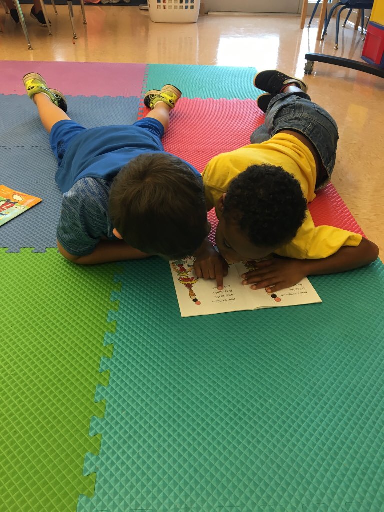 Love seeing Ss enjoying reading. <a href="/GrandviewES/">Grandview School</a> <a href="/racheladamstn/">Dr. Rachel Adams</a> @StreetrRobin