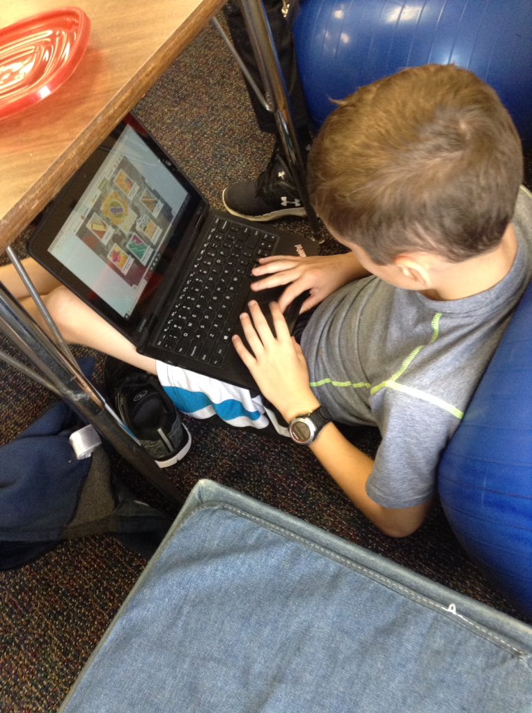 AESMrsPowley's tweet photo. Practicing rotations in math today.  Dreambox is our digital rotation, while we can choose dominoes, cards, or dice for fact fluency! @AESPanthers  #practicingprocedures https://t.co/9tYv8F2Uts