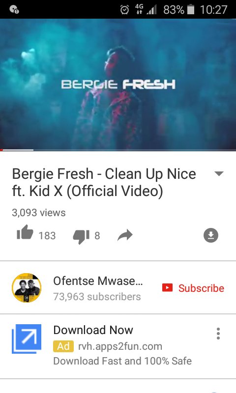 BoohleSA's tweet image. youtubetofb.com/yt/ytidoww9xnh… #CleanUpNiceMusicVideo

Check it out! Request on all music channels!🔥🔥