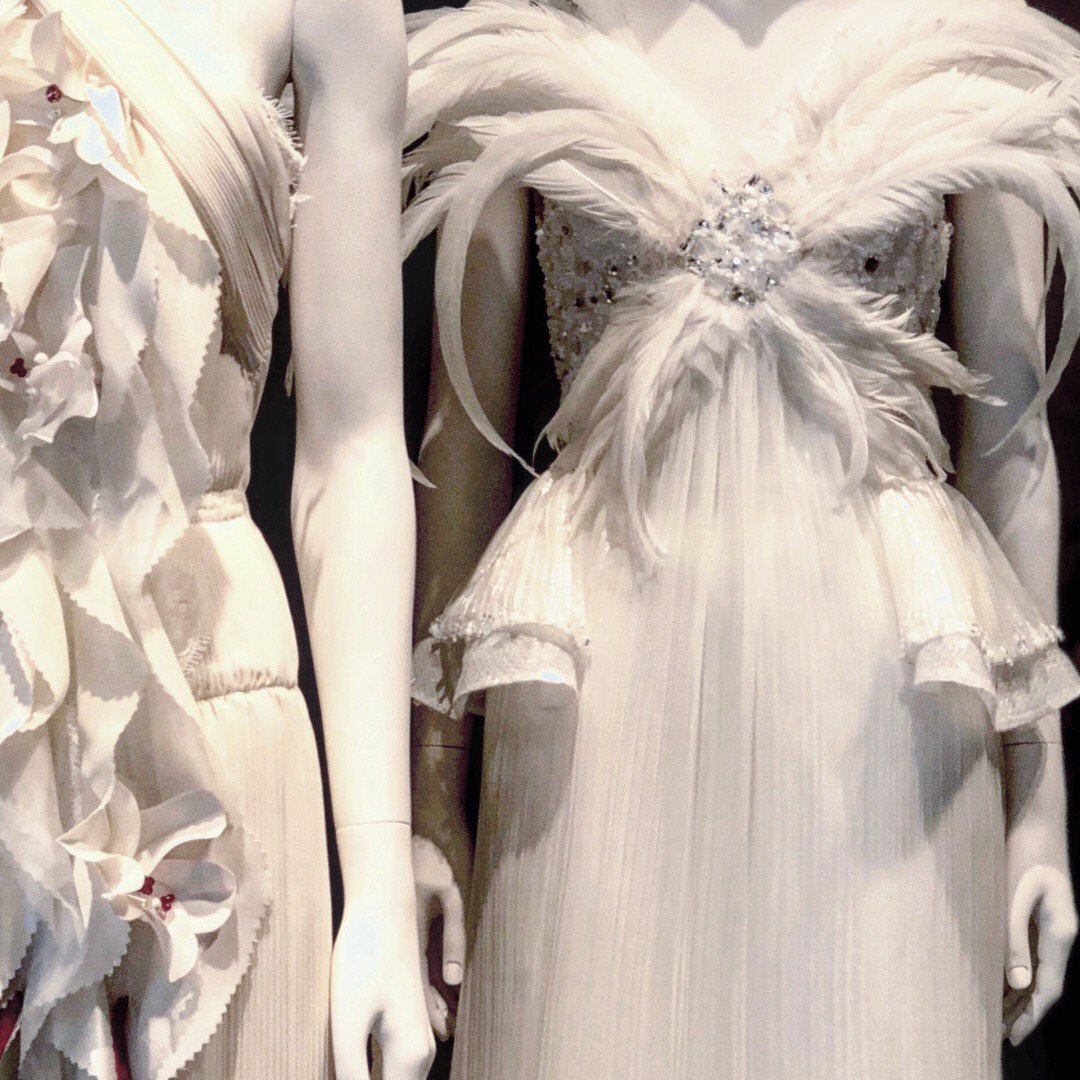 beautifulcurio's tweet photo. I can never get enough of the @MetMuseum and still discovering new #HeavenlyBodies with @NTchethoulina! These @Rodarte gowns inspired by Fra Angelico frescos in Florence, commissioned by Cosimo de' Medici, are beyond swoon-worthy! 💖 #LadyBoss #Fempreneur #Rodarte #StyleHunter https://t.co/yiTgrpTZjJ