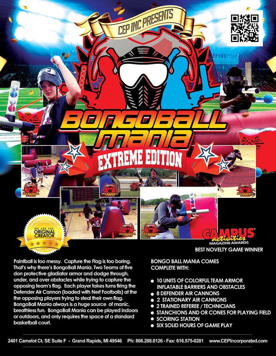 CEPincorporated's tweet photo. #BattleBall and #BongoBallMania will be at @LUBlueTigers tomorrow! You won't want to miss out on these fun-filled events! #CEP #StudentActivities https://t.co/dRGgypmXv1