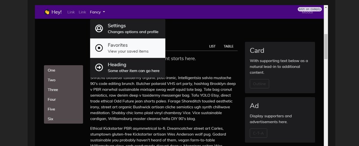 BootBundle's tweet image. Playing with the latest Bootstrap 4, and awesome new themes from @ThemesGuide 😇 #bootstrap #html #learntocode #100daysofcode themes.guide