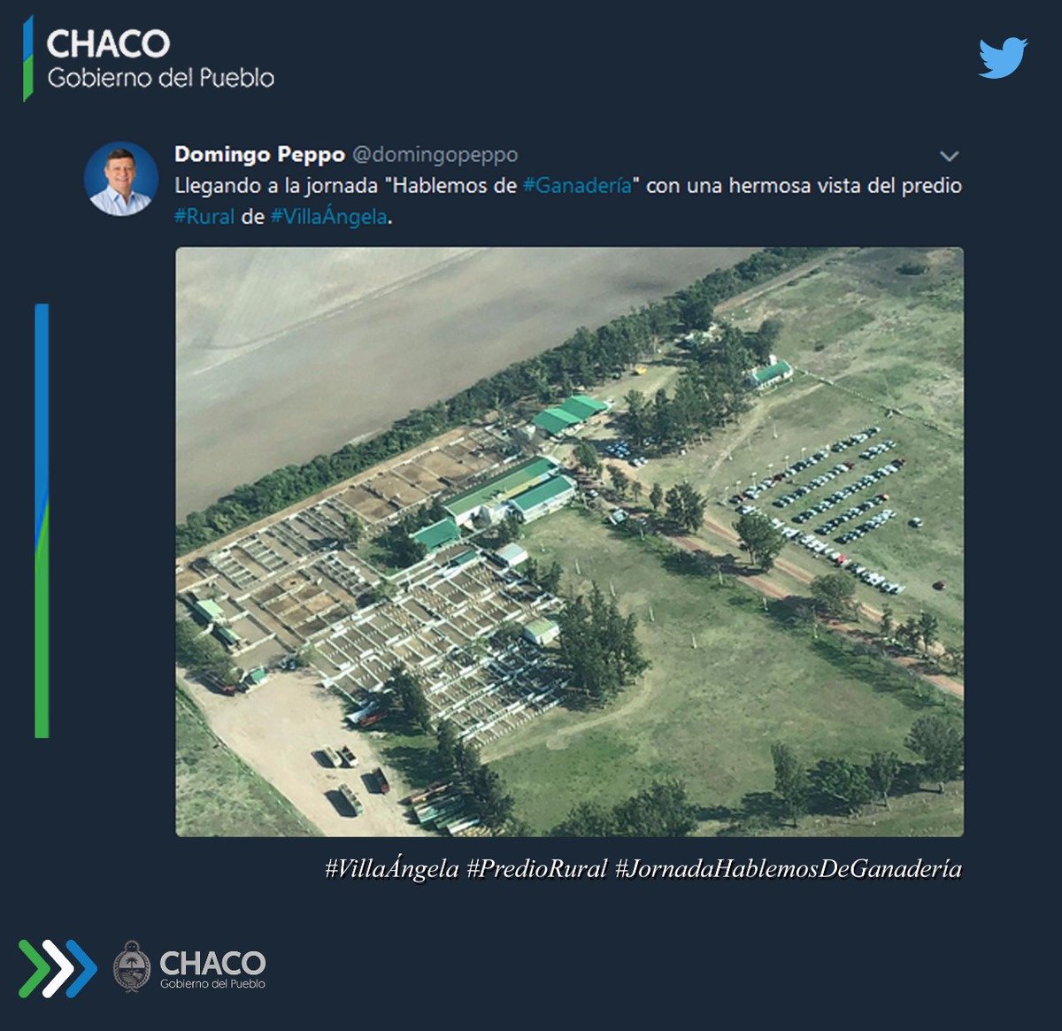 chacoenlinearad's tweet photo. #VillaÁngela #PredioRural #JornadaHablemosDeGanadería https://t.co/Zr8lz4M0kK