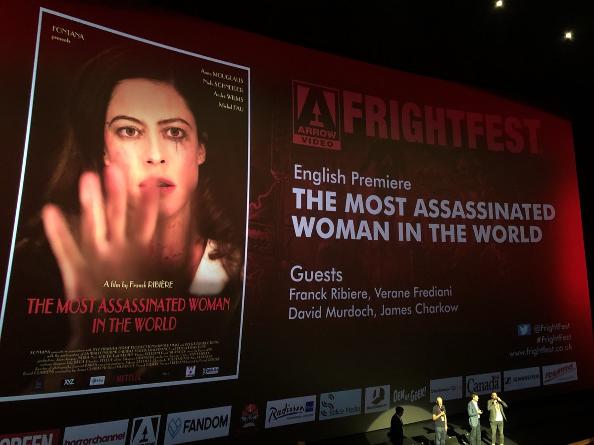 Day 2 Film 4 #ff18 #ff2018 #frightfest was the classy #netflix produced #themostassassinatedwomenintheworld maybe too classy for us #frightfesters but really beautifully shot and great story