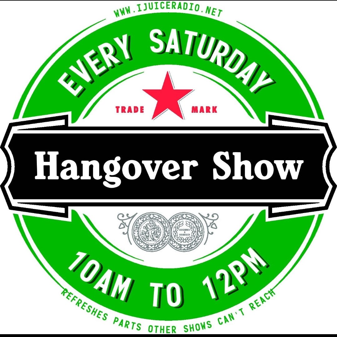 hangoverjuice's tweet photo. Todays Hangover show is the last one for a while, join Mark Coe and I from 10am-12 noon for 2 hours of fun and laughter, weird news, top 10 worst places to live in the UK, snoop dogg is in the news that can only mean another white rap from me https://t.co/EPhqUMcgVo https://t.co/piu1ZDUB8J