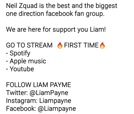 louisltt's tweet photo. @LiamPayne 

NOS HACE CASO SÍ O SÍ. 

#NeilZquadSupportsLiam @tw_roman https://t.co/vaYUrHYe7X