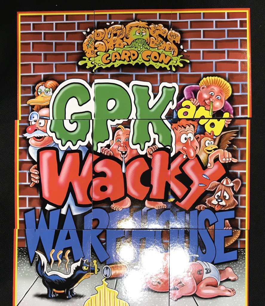 Gross Card Con show set, fronts and backs! #GarbagePailKids #GPK <a href="/ToyXpo/">ToyXpo Comic and Pop Culture Fan Experience</a>