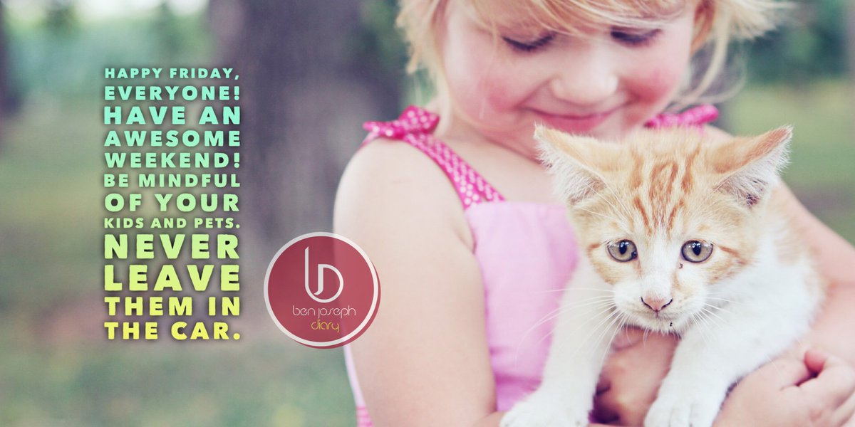 Have a safe weekend, folks! ❤️