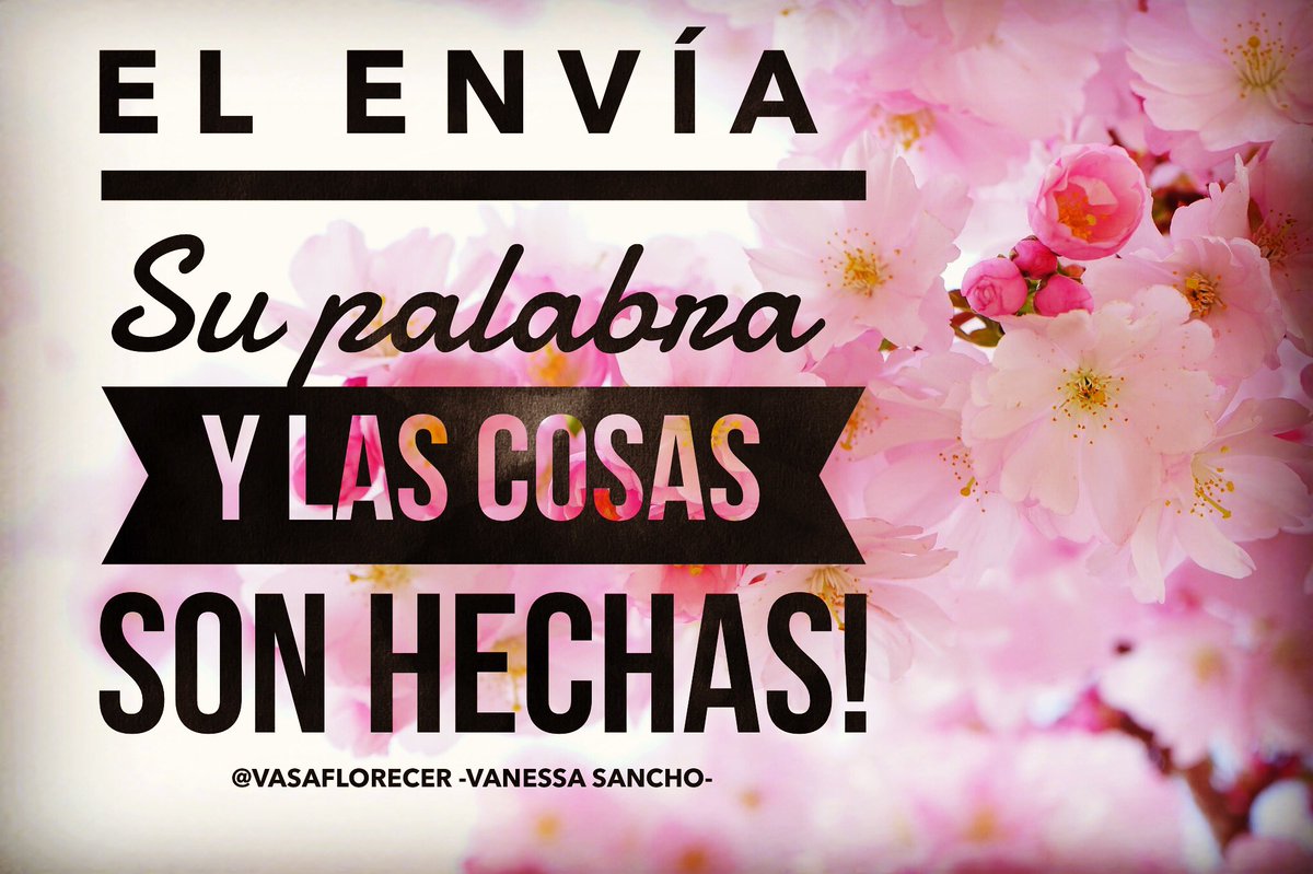 VasAFlorecer's tweet photo. Mateo 8:5-13
Si su boca lo dijo, Su mano lo hará! Él es Dios que cumple lo que dice! Te fe y confía que Él lo hará! #vasaflorecer #palabra #poder #autoridad #confianza #fe https://t.co/MDRNQGOooE