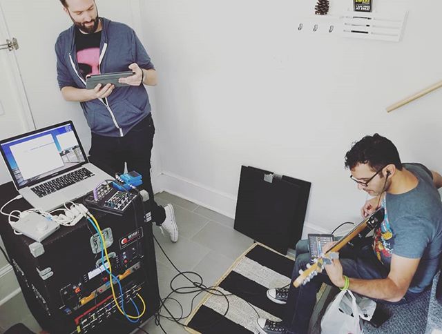 mmzofficial's tweet photo. Prepping for tonight's set at The Grape Room! Come out to #libertyfestival2018!! Set at 11pm. .
.
.
.
.
.
.
#LibertyFest #TheGrapeRoom #FESTIVAL #Prepare #behringerx32 #midas #WestoneAudio #sennheiser #Mac #UniversalAudio #Duet2 #music #musician #rock #progrock #rush #rushba… https://t.co/YBpGTiK78C