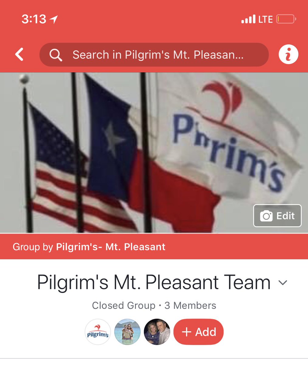 PilgrimsMTP's tweet photo. CALLING ALL PILGRIMS MT. PLEASANT TEAM MEMBERS

We created a group for employees. Look here for information and announcements.

You can use this group communicate with fellow team members.

Just request to join, answer three easy questions and you will be added shortly after! https://t.co/iUaU9plpkc