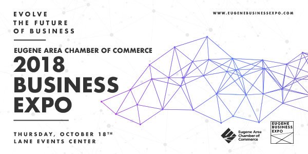 eugchamber's tweet photo. Eugene is at the center of an ever-expanding web of activity. Join us at the 2018 Eugene Business Expo as we evolve, grow, and leverage new possibilities. https://t.co/0oIubv2BoP https://t.co/IwMoiZa07Z