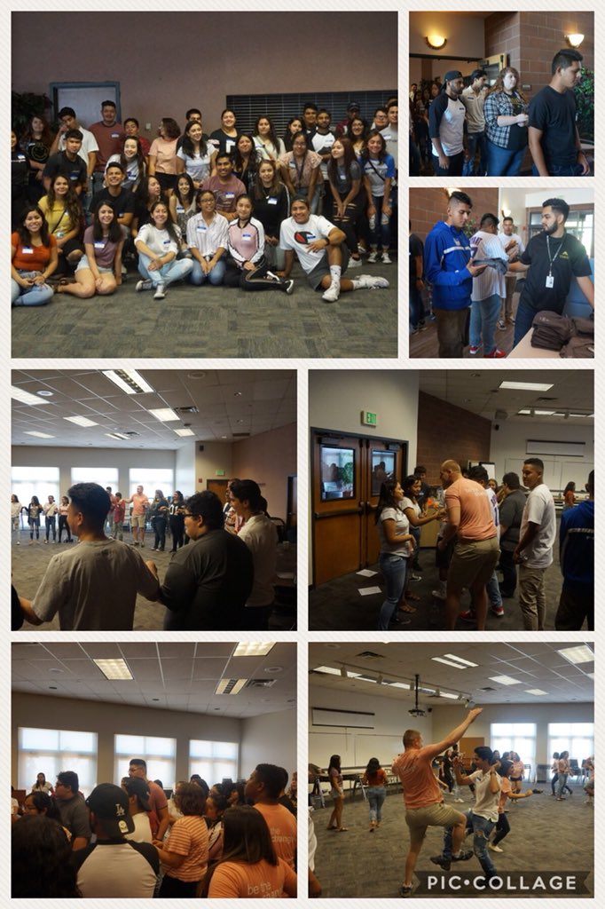 tmccgearup's tweet photo. GEAR UP college transition day. @tmccnevada @edpartnerships @ParadigmShiftOK. Students are ready for the first day of class. https://t.co/7LsCNZI5px