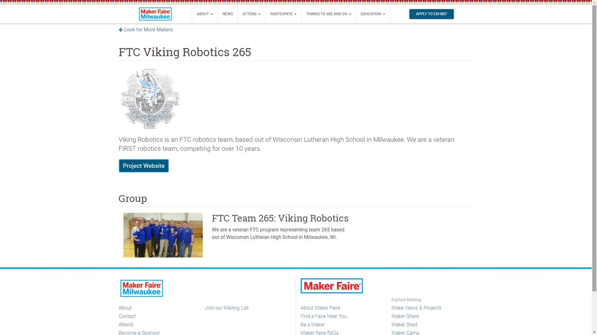 WiscoRobotics's tweet image. We&apos;re super excited to be going to the @MkeMakerFaire!
We&apos;ll be domonstrating our previous season&apos;s robot and having visitors try driving it themselves on our field.
See you there September 28, 29, and 30!

#omgrobots #ftc #FIRST #FIRSTLAUNCH2019 #makerfaire #makerfairemke