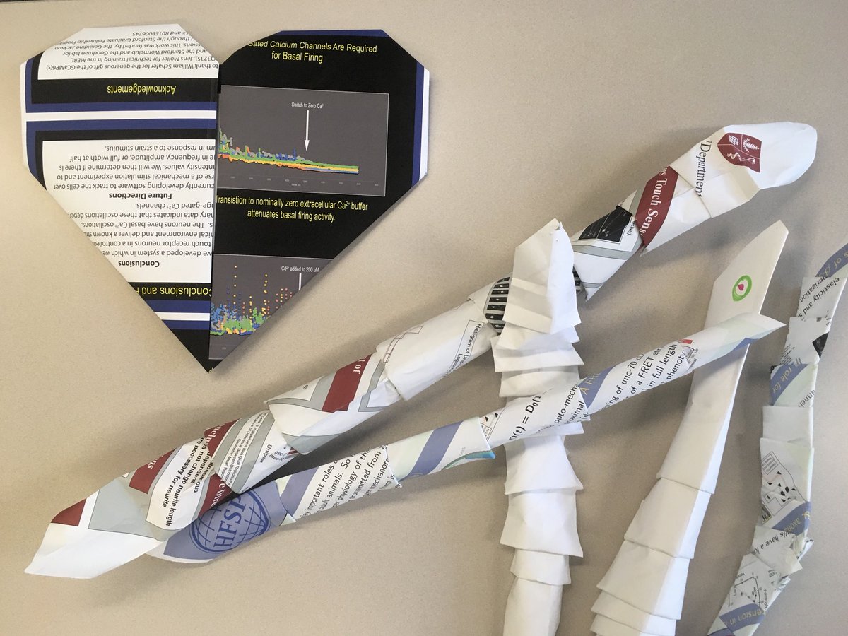 <a href="/engineering_joy/">Joy A. Franco, PhD</a> <a href="/wormsenseLab/">WormSense Lab</a> @SammyKatta <a href="/adamNek/">Adam Nekimken</a> <a href="/SylviaFechner/">Sylvia Fechner</a> <a href="/alkadask/">Alakananda Das</a> Loving poster-gami worms #SciArt