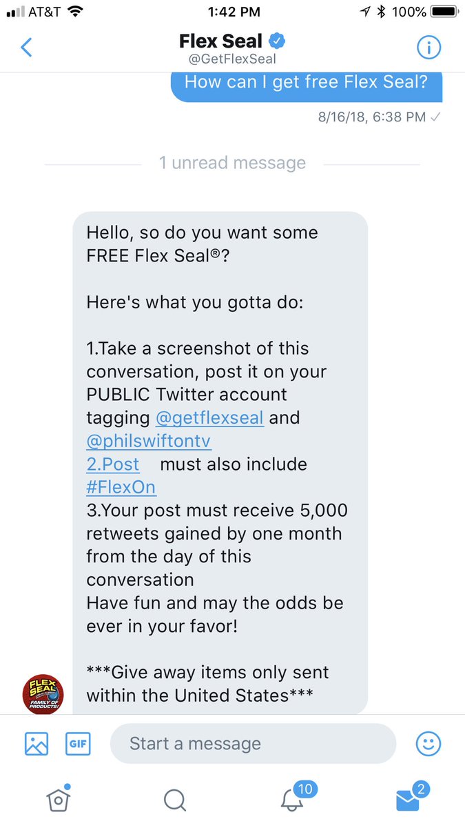 FernyOfficial's tweet image. #FlexSeal @GetFlexSeal @philswiftontv