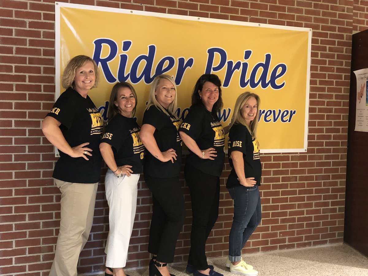 Go Team Middle School!   It’s a honor to work with such an amazing group of middle school administrators.  #ourshirtsarethebest #teammiddleschool #itsagreatdaytobearider