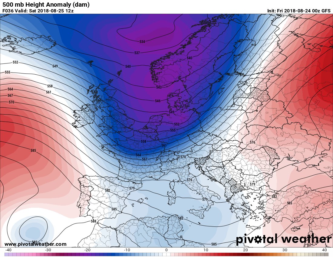 A severe weather outbreak tomorrow, Aug 25th
A combination of extreme instability, strong shear and cold front crossing the N Mediterranean region brings widespread threat of torrential rainfall and robust supercells storms. Flash floods are expected!

severe-weather.eu/mcd/severe-wea…