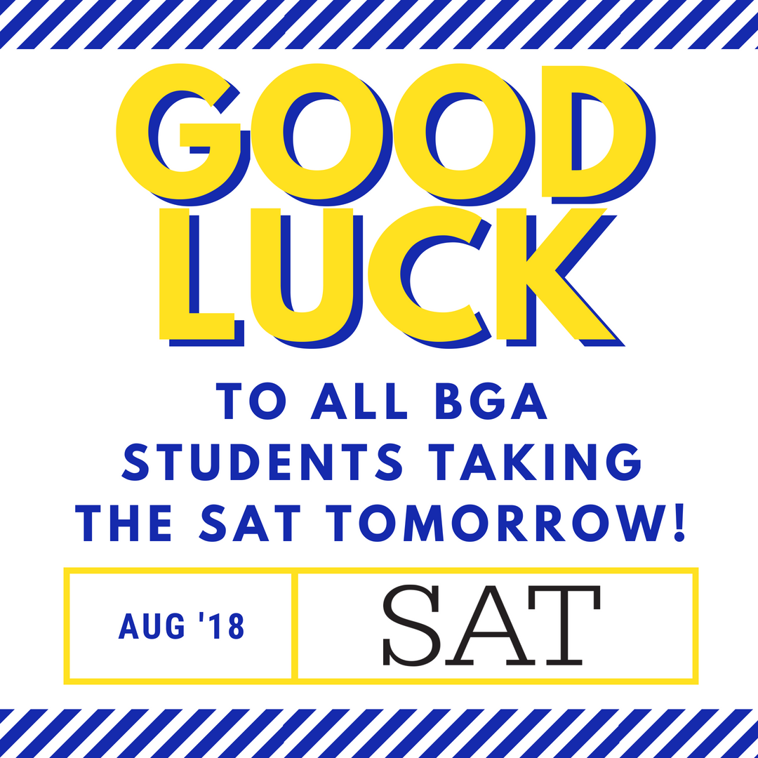 BGAcollegecntr's tweet photo. Sending good testing vibes to our Wildcats taking the SAT tomorrow! (Aug 25)  #conquerandprevail #getplentyofrest #youareready https://t.co/07VLkHiBQR