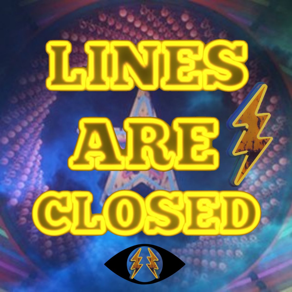 BBEvictionOLD's tweet photo. LINES ARE NOW CLOSED. #CBB https://t.co/6XGsDw9mTi