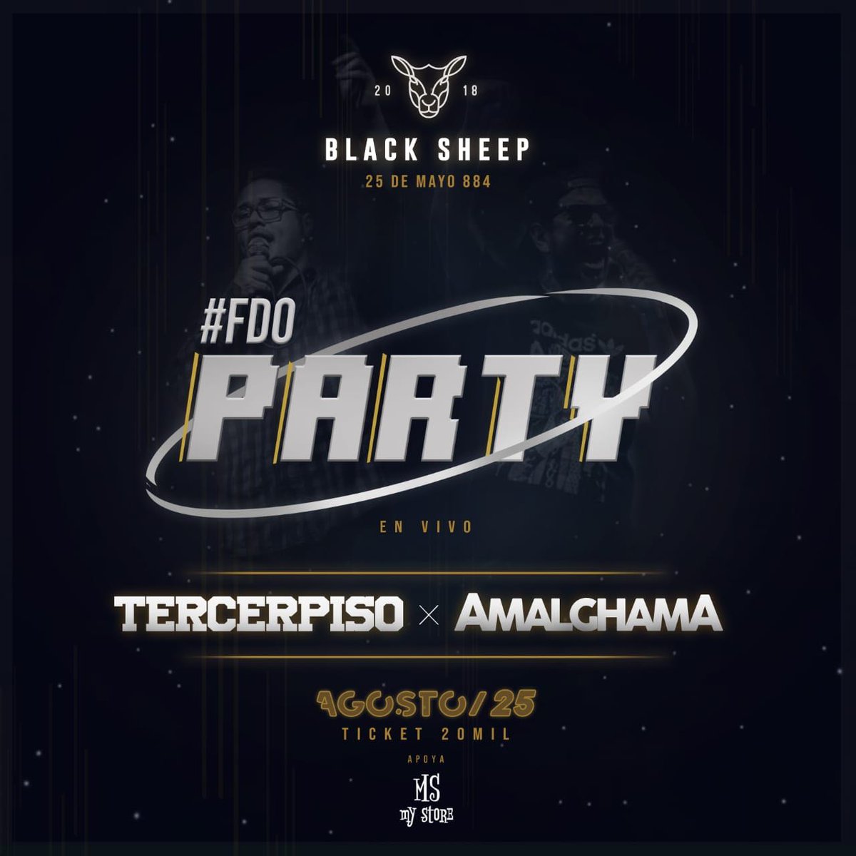 .<a href="/tercerpisomusic/">Tercer Piso</a> y <a href="/amalghama_/">Amalghama</a> mañana en <a href="/blacksheep_py/">Black Sheep Bar</a> 
rockpy.com/tercerpiso-y-a…